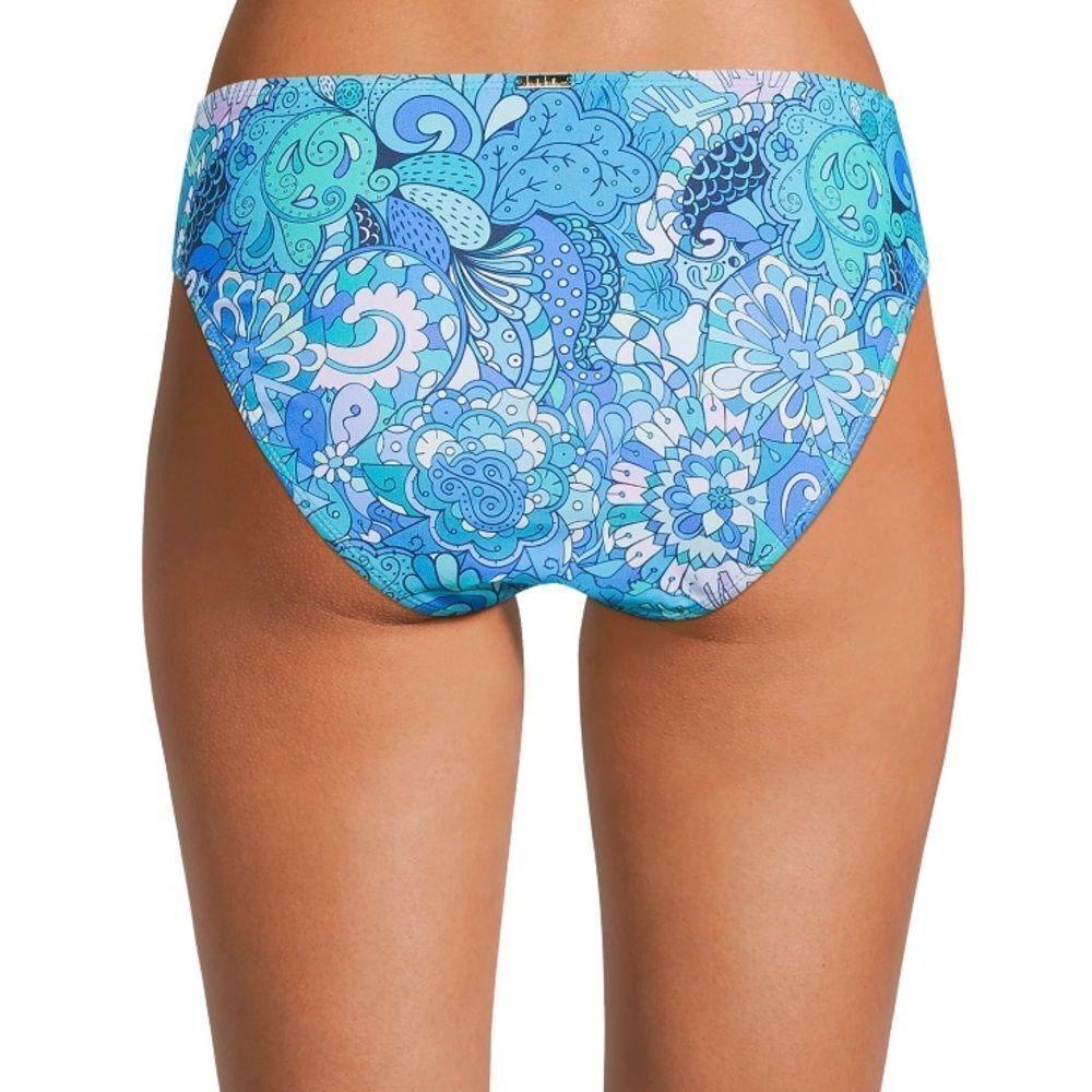 Brand New with Tags Nicole‎ Miller Vintage Vibes Print Bikini Bottom Size 3X